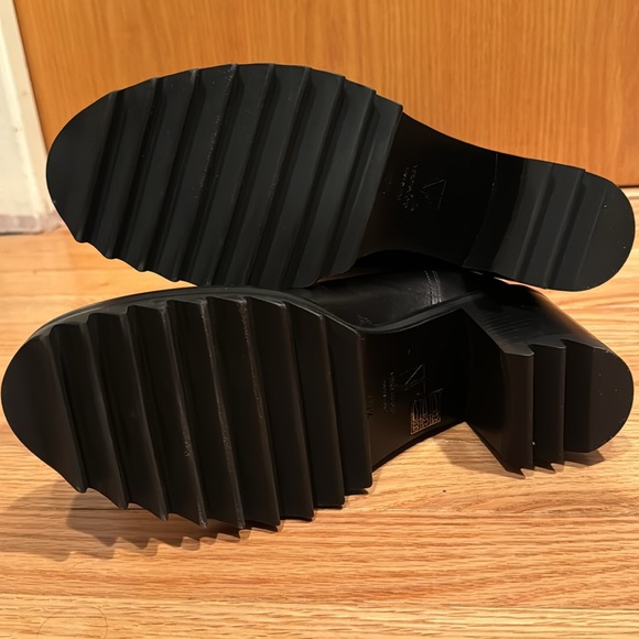 Tamara Mellon Easy Rider Black Leather Moto Boot NWOT - Picture 7 of 9